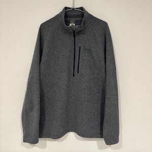 Rab Men’s Quest Pull-On 1/4 Zip Fleece Pullover Size XL Grey